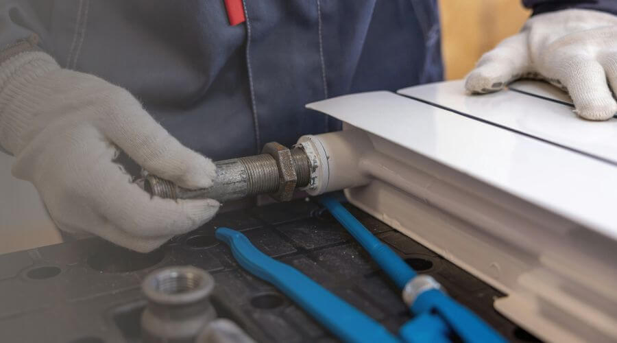 Professional water heater repair services in New Liberty, IA